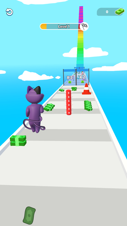 Smiling Critters Money Rush 3D游戏截图
