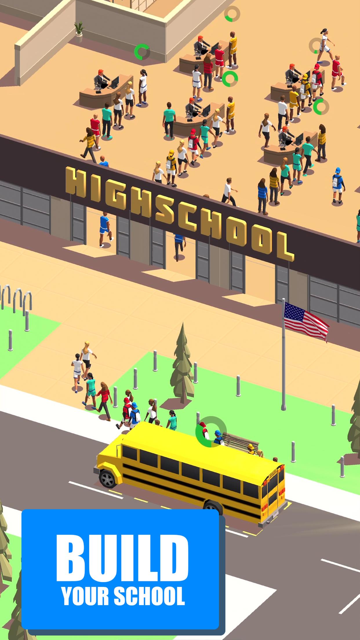 Idle School 3d - Tycoon Game游戏截图