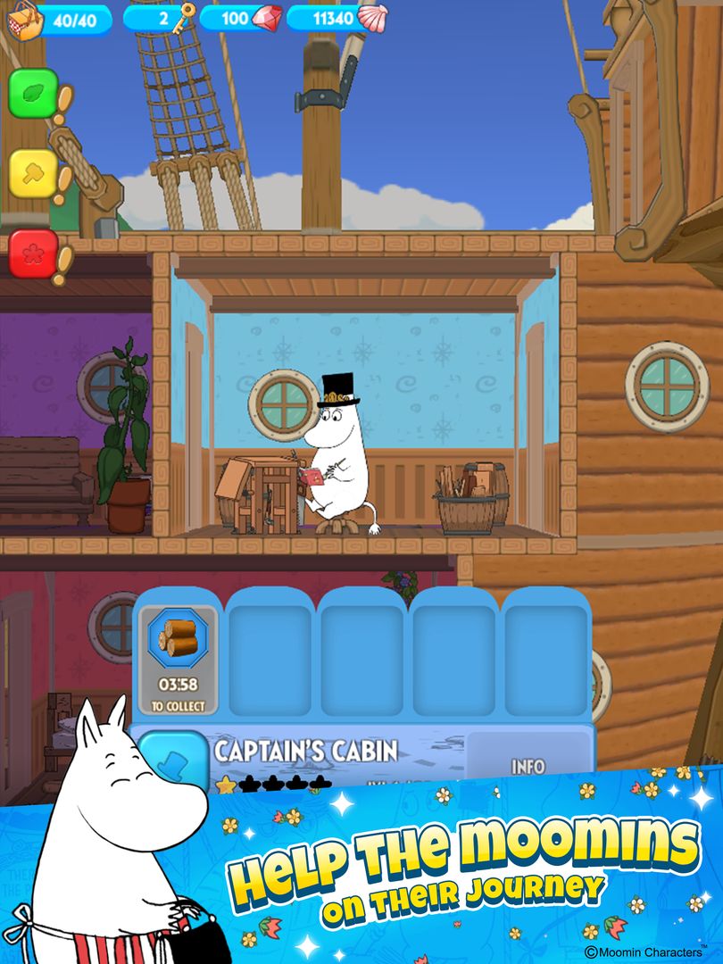 Screenshot of Moomin: Match And Explore