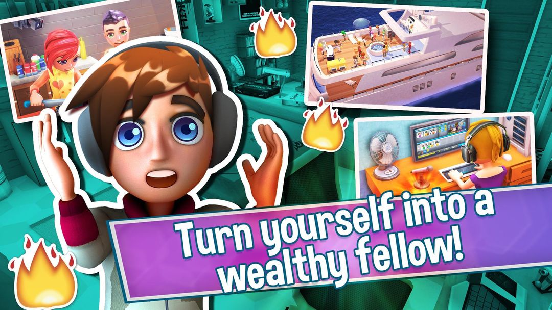 Youtubers Life:游戏频道 - 疯狂传播!游戏截图