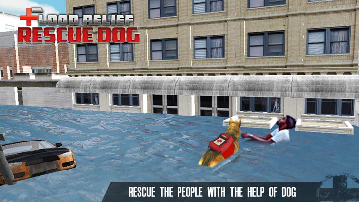 洪水救灾救援犬  救困人生活游戏截图