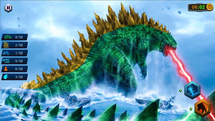 怪物城市毁灭游戏截图