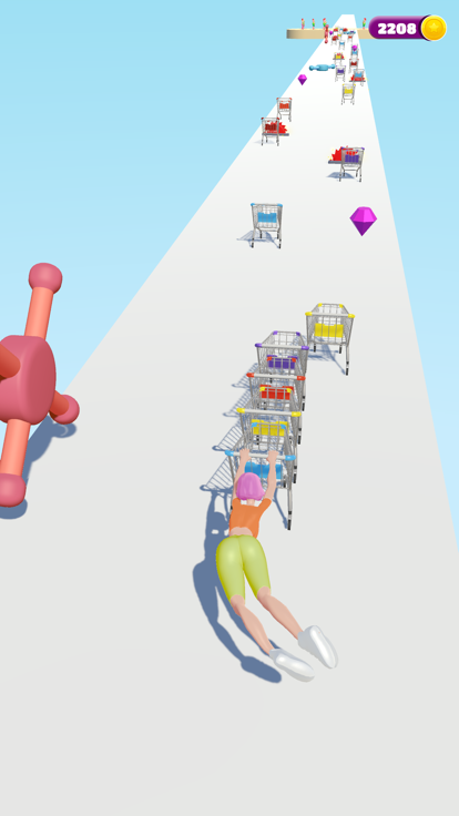 Grocery Cart Run游戏截图