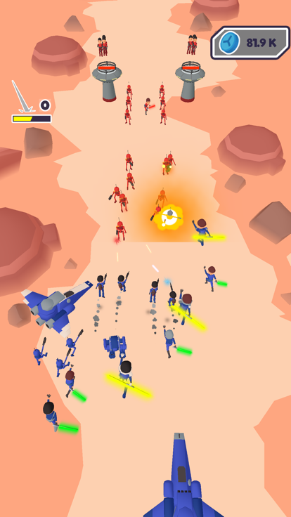 Space Army: Universe Clash游戏截图