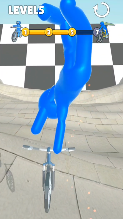 Ragdoll Bike游戏截图