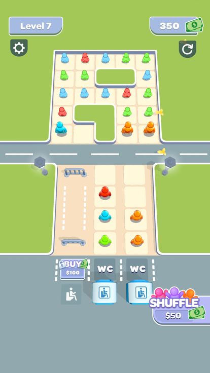 Toilet Queue游戏截图