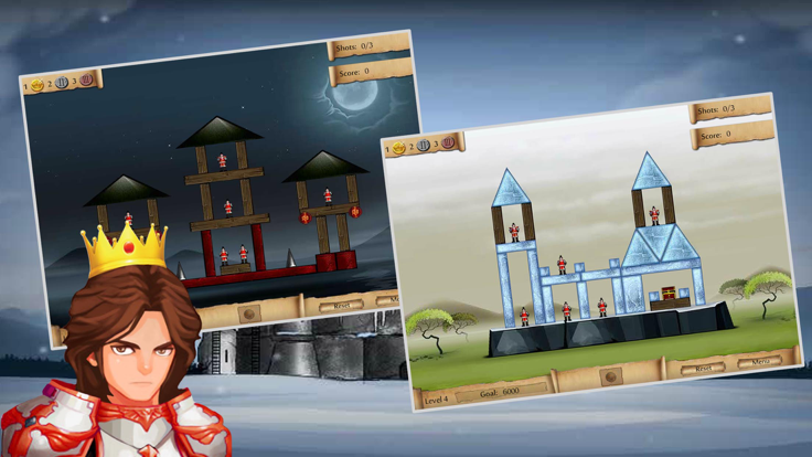 破坏城堡游戏截图
