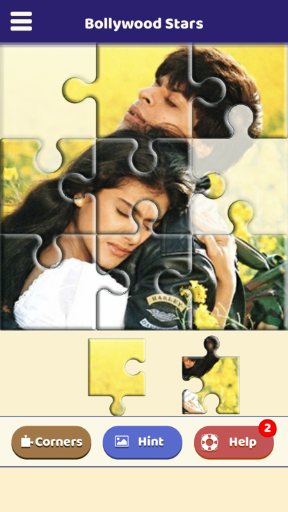 Bollywood Stars Jigsaw Puzzle游戏截图