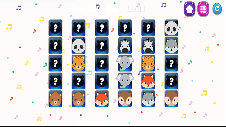Animal cute puzzle游戏截图