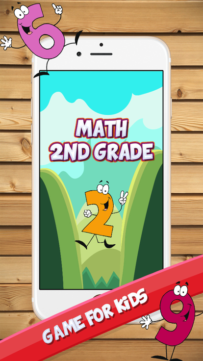 Math Game for Second Grade - 教育游戏数学游戏加成减法游戏截图