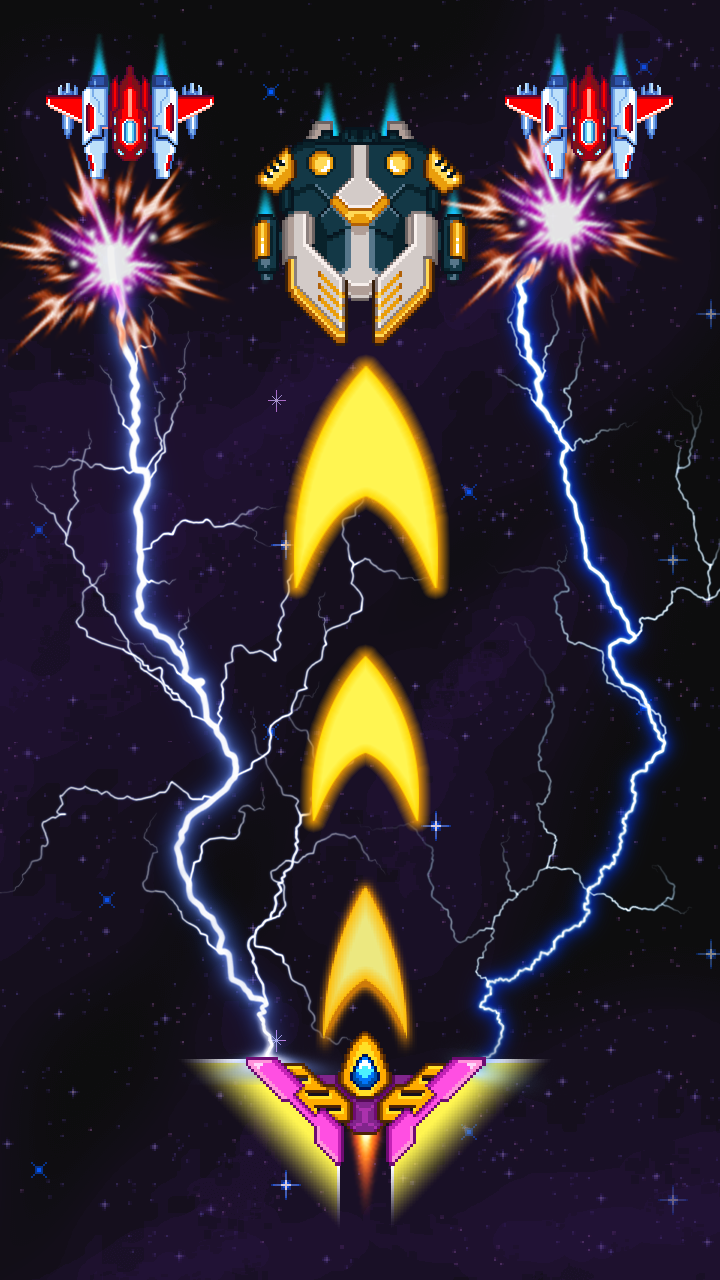 Alien War - Spaceship Shooter游戏截图