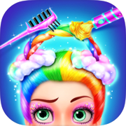 Rainbow Hair Salon - Dress Up