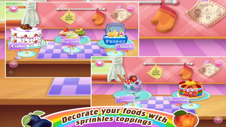 Rainbow Desserts Cooking Shop!游戏截图