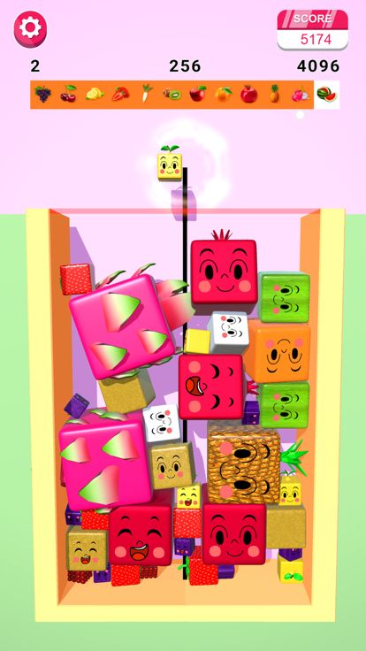 Watermelon 4096: Shikaku Suika游戏截图