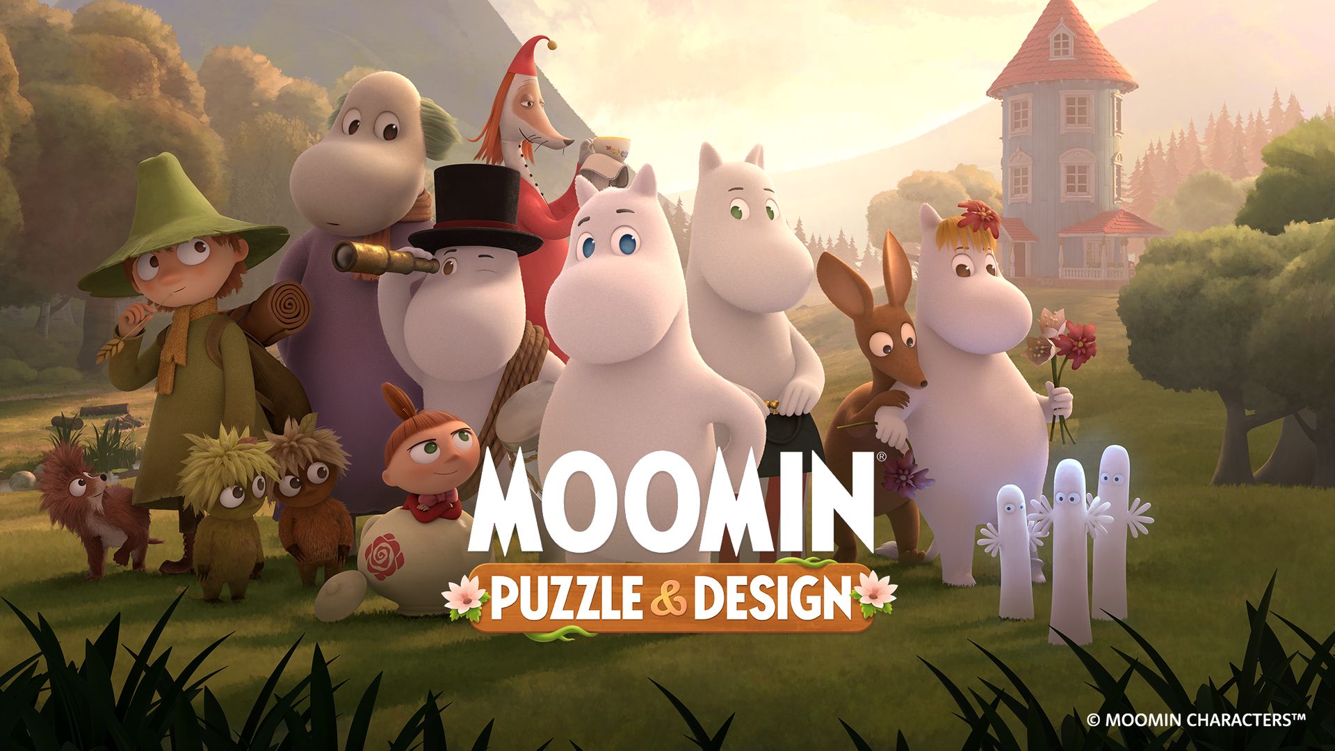 Screenshot of Moomin: Puzzle & Design
