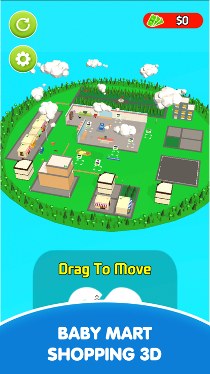 Baby Mart Shopping 3D游戏截图