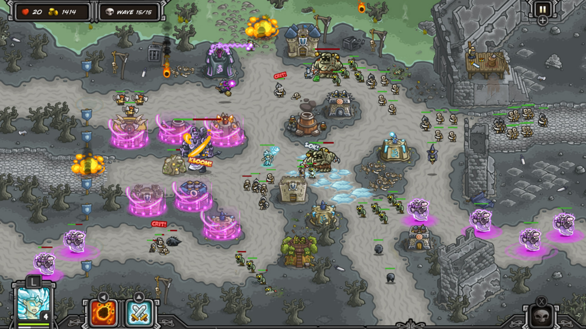 Kingdom Rush  - Tower Defense游戏截图