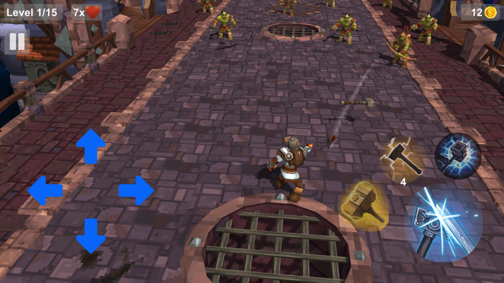 Thor Superhero: God Thunder 3D游戏截图