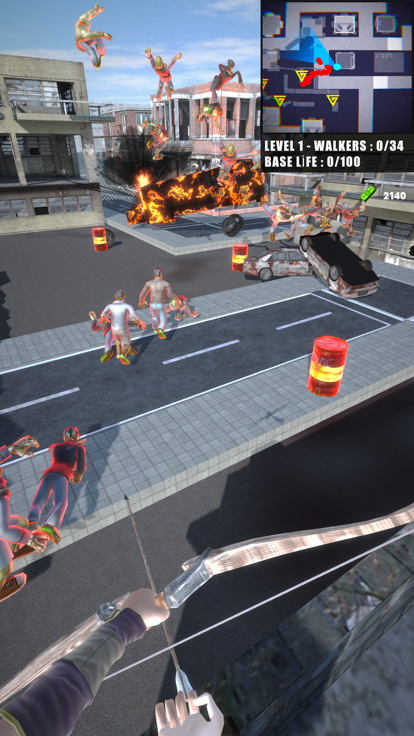 Archer Defence: Hunt Zombies游戏截图