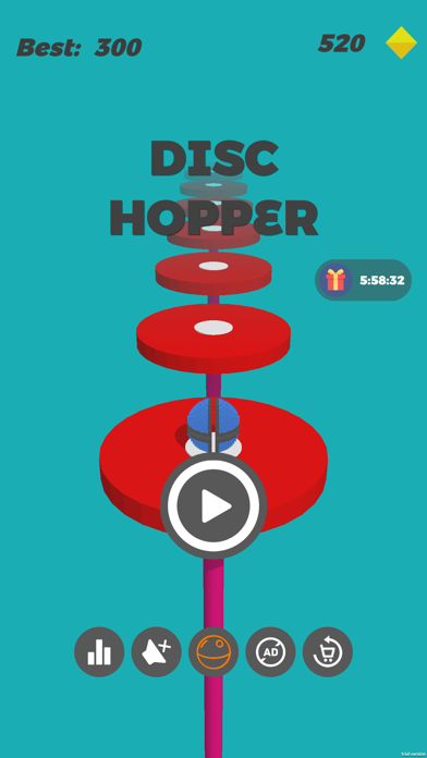 Disc Hopper游戏截图