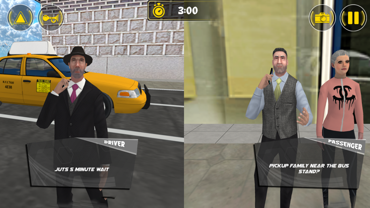 Taxi Driving Game Taxi Driver游戏截图