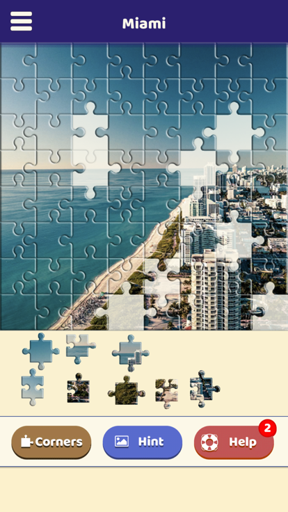 Miami Sightseeing Puzzle游戏截图