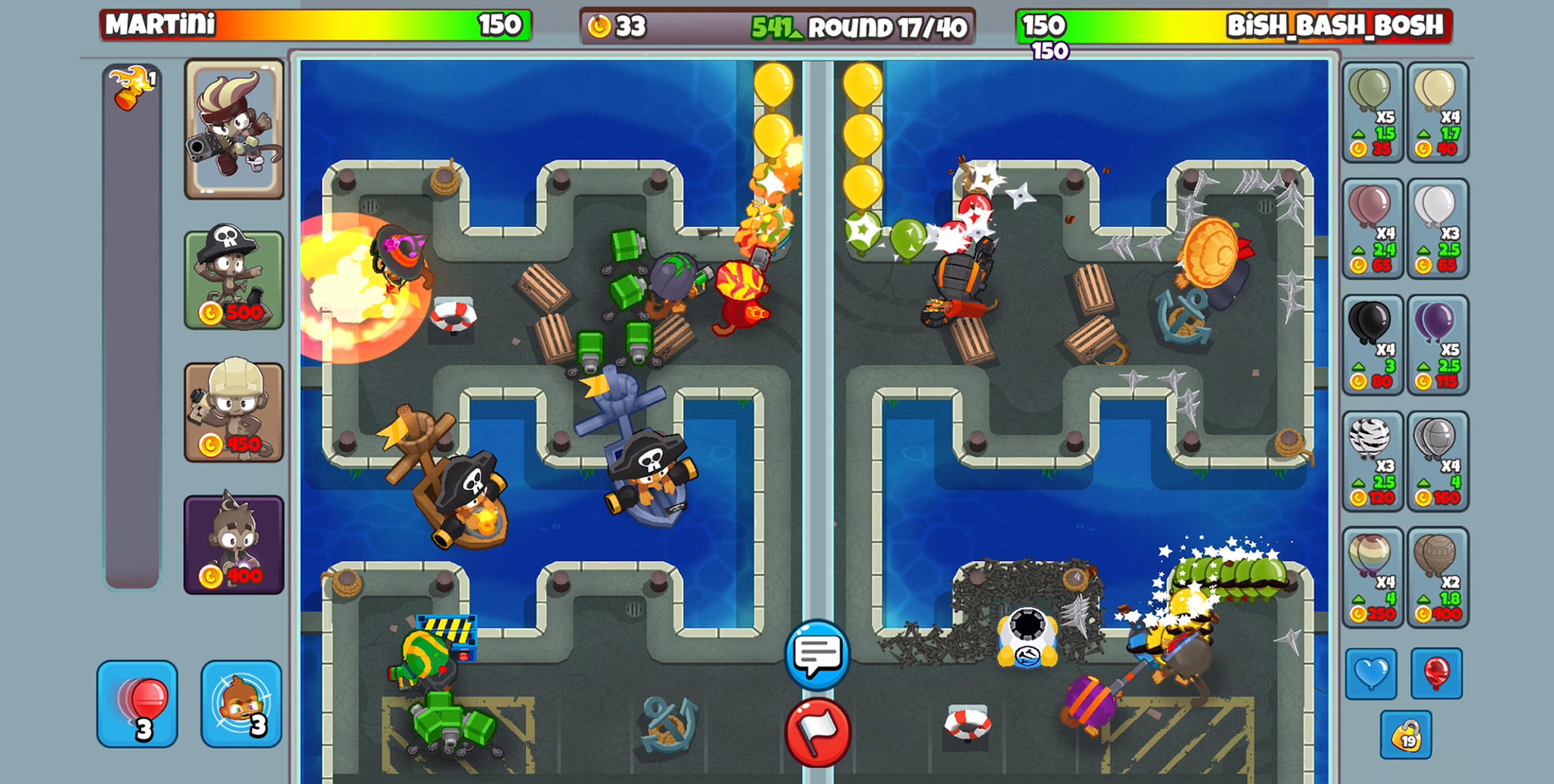 bloons tower defense 3 blue