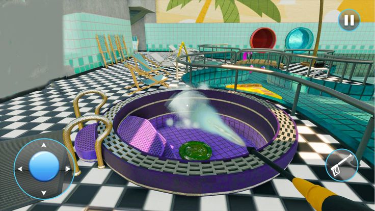 Pool cleaning Simulator Games游戏截图