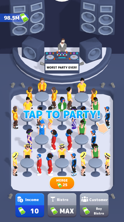 Idle Party Land游戏截图