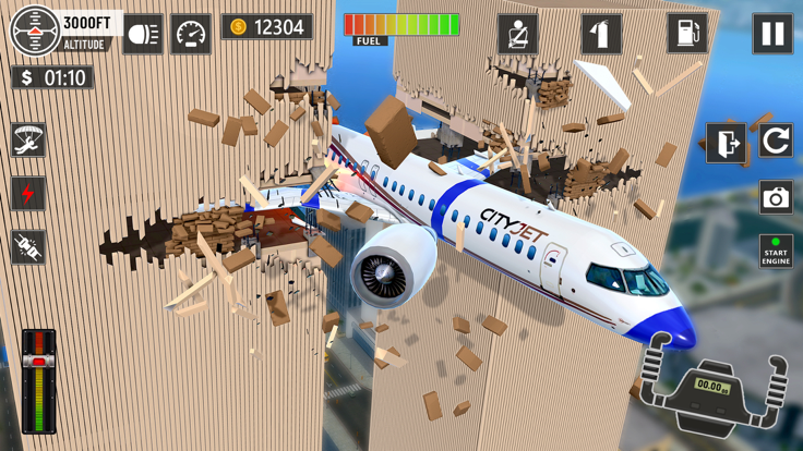 Plane Crash: Emergency Landing游戏截图