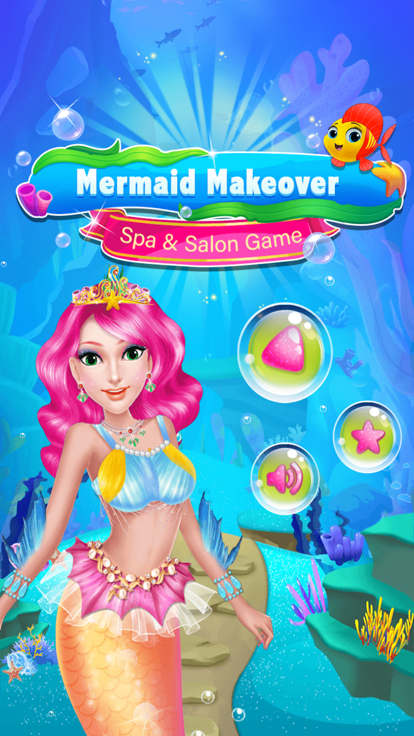 Mermaid Makeover Span & Salon游戏截图
