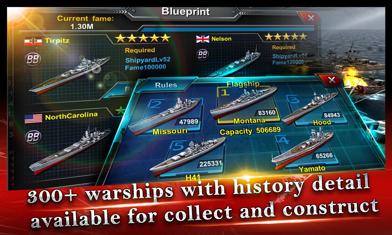 Screenshot of Fleet Commander:Pacific