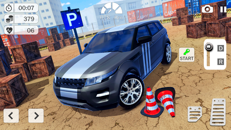 普拉多停车场驾驶游戏游戏截图