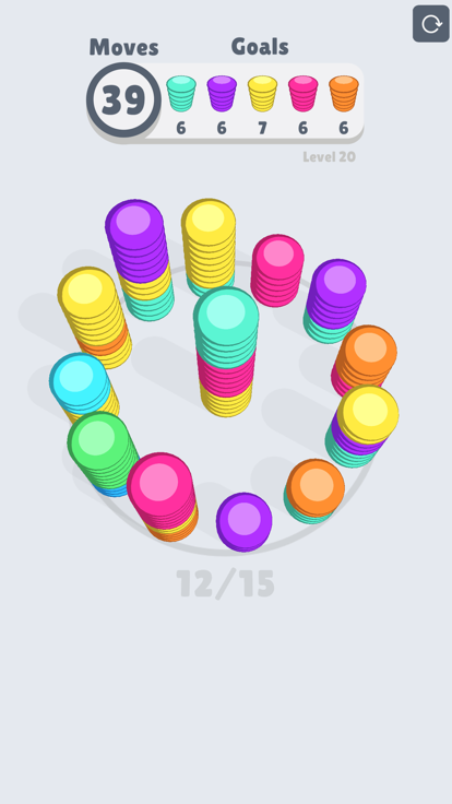 Stack Up Circle游戏截图