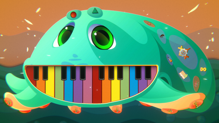 i Cute Squid Piano Sound Music游戏截图