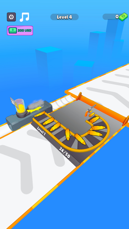 Flame Gun Run游戏截图