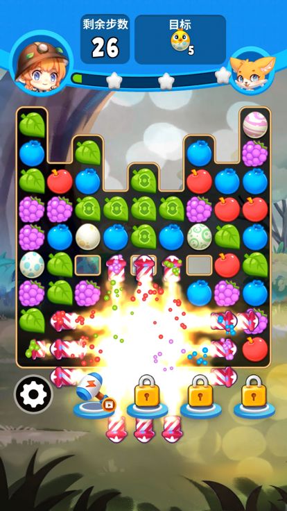 梦幻动物园:消消乐游戏截图