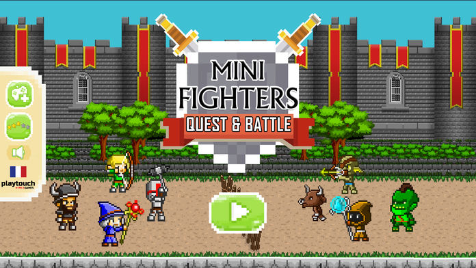 Mini Fighters : Quest & battle游戏截图