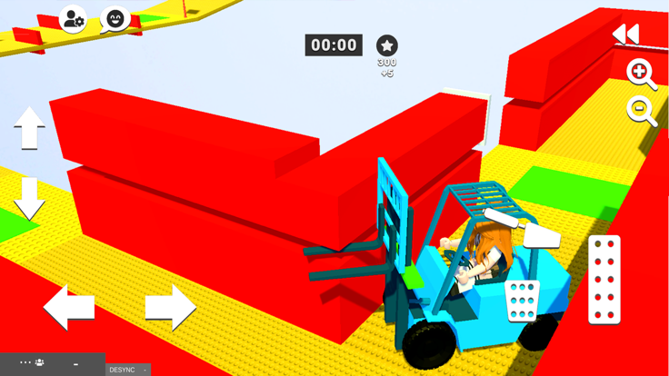 Obby Unreal Forklift Online游戏截图