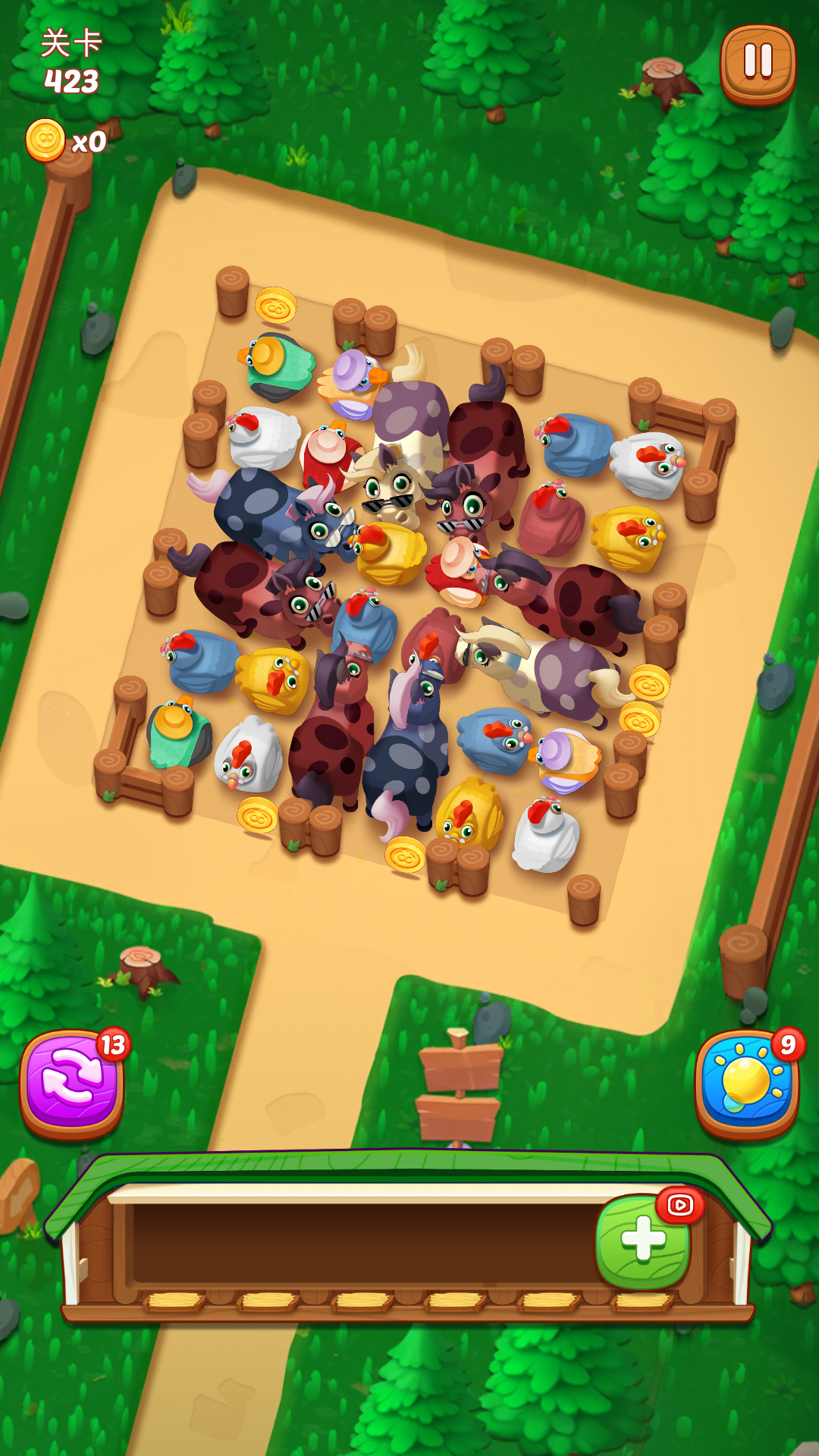 滑稽牧场游戏截图