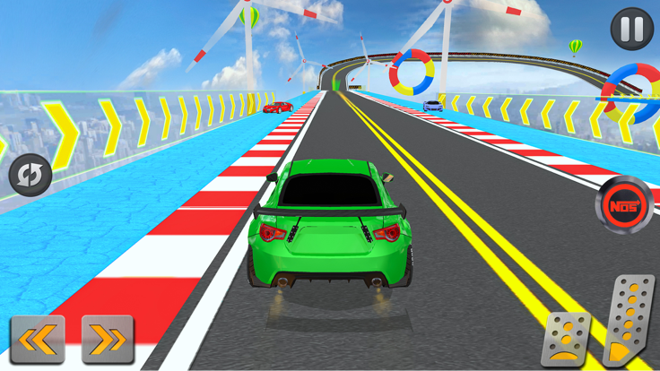 坡道 车 绝技 竞速 游戏游戏截图