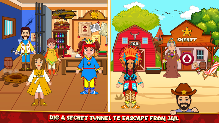 假装小镇牛仔农舍游戏截图