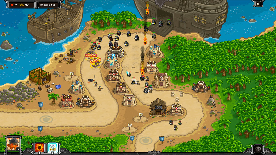 Kingdom Rush Frontiers - Tower Defense游戏截图