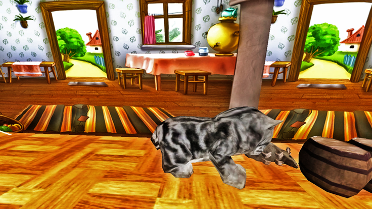 跑与疯狂的鼠2017年比赛的小猫猫游戏截图