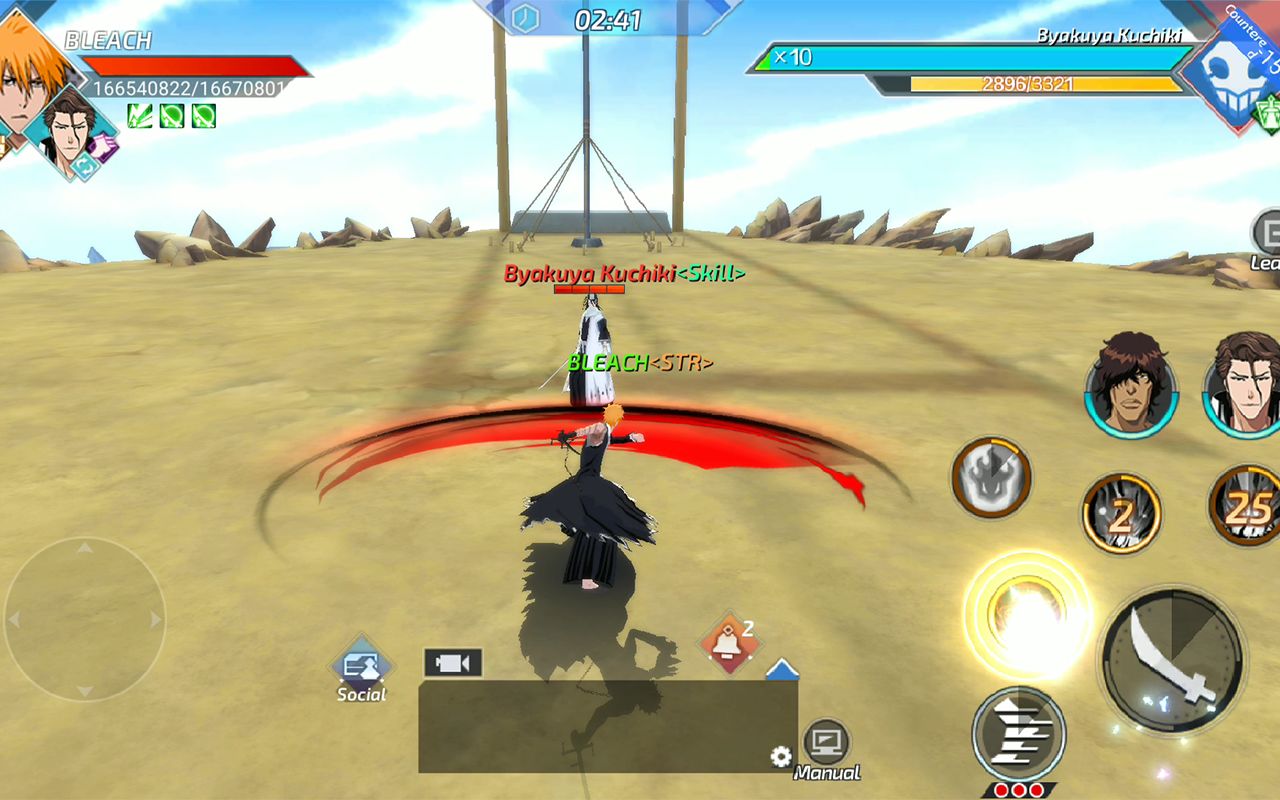 Screenshot of BLEACH Mobile 3D