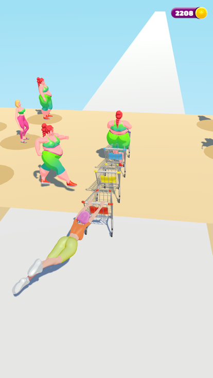 Grocery Cart Run游戏截图