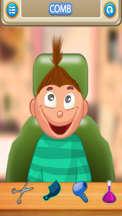 Crazy Hair Salon游戏截图