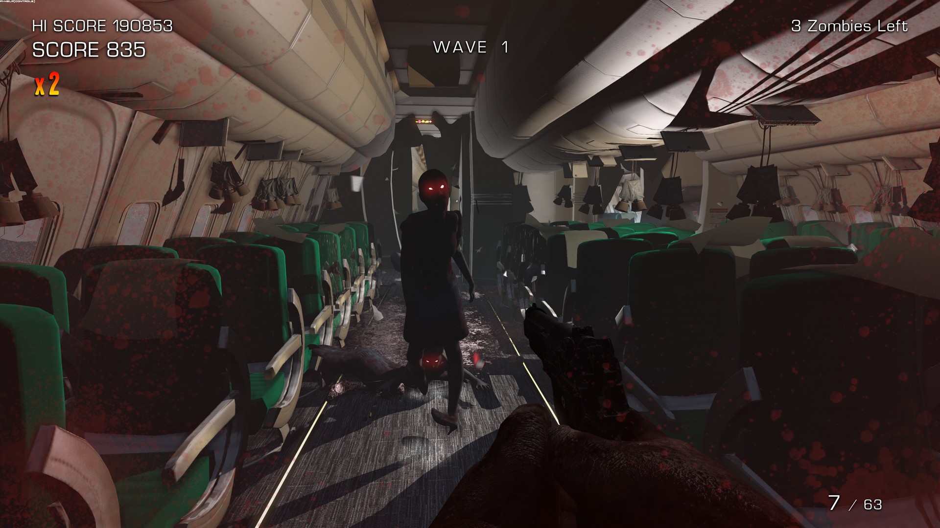 Zombies on a Plane游戏截图