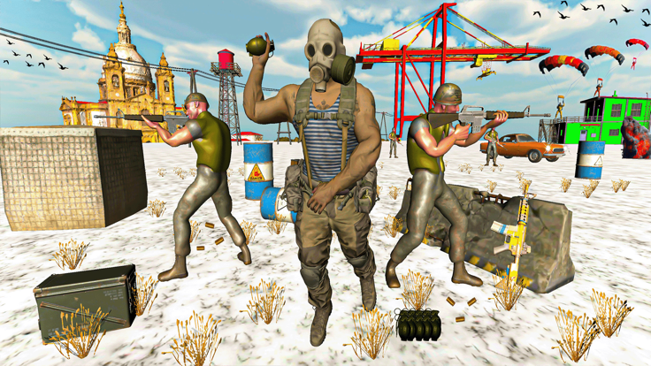 FPS 突击队：枪支射击 3D游戏截图