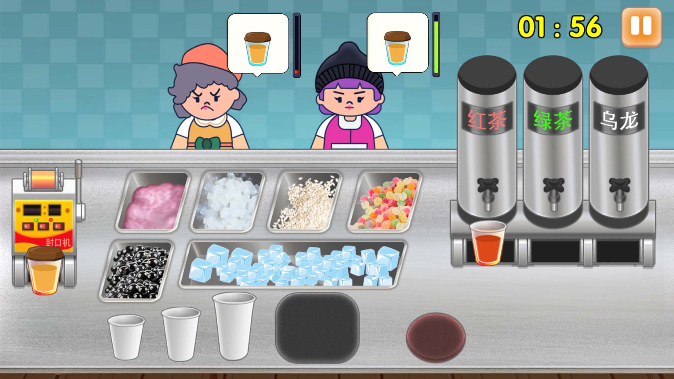 时光奶茶店游戏截图